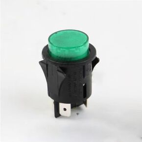 1pc RL5 T125/55 Green Button Switch with Waterproof Cover
