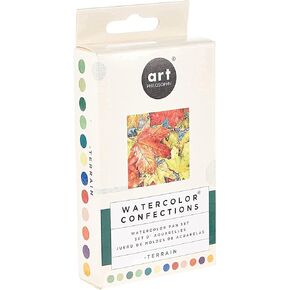 Prima Marketing Prima Confections Watercolor Pans 12/Pkg-Terrain, Original
