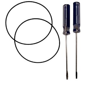 Neato Botvac Connected D3 D4 D5 D6 D7 Compatible Laser Lidar Drive Belt O Ring Replacement Kit with 2 Buna N Belts and Tools for Easy Replacement