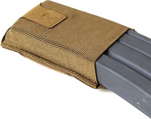 حقيبة حزام MOLLE ذات موضع عالٍ من Blue Force Gear - بني ذئب - لوحة MOLLE لحزام بعشر سرعات، خالية من العوائق، من الدرجة العسكرية 3 × 4.5 بوصة in Kuwait