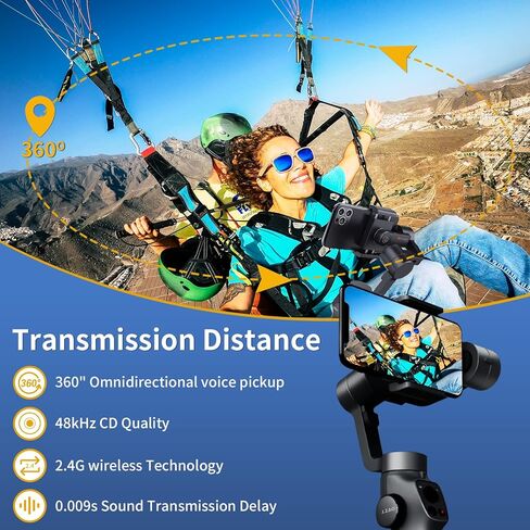 ميكروفون Lavalier لاسلكي لأجهزة iPhone iPad، ميكروفونات Lavalier مزدوجة قابلة للتوصيل مع علبة شحن مؤشر البطارية، ميكروفون iPhone لتسجيل فيديو Vlog YouTube TikTok - لا حاجة إلى تطبيق وبلوتوث in Saudi Arabia