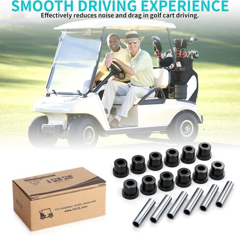 10L0L Golf Cart Rear Spring Bushing Kit for EZGO TXT & Medalist 1994-up, Club Car DS 1981-up in Kuwait