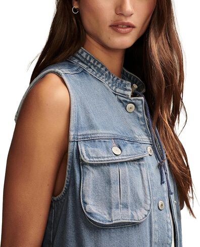 سترة نسائية من قماش الدنيم من Lucky Brand in Saudi Arabia