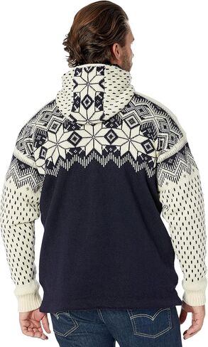 سترة بغطاء للرأس للرجال من Dale of النرويج فيجارد مقاومة للطقس - سترات بغطاء للرأس من الصوف النرويجي بسحاب ومقاوم للماء ومضادة للرياح للرجال in Kuwait