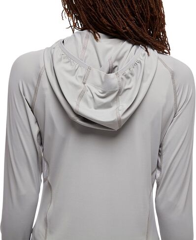 BLACK DIAMOND Equipment Women's Alpenglow Pro Hoody - Pewter - Extra Small in Saudi Arabia