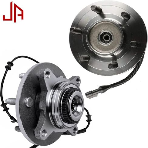 515079 محمل العجلة الأمامية ومجموعة المحور JADODE 6 العروات ث/ABS لفورد F-150 2005-2008، لينكولن مارك LT 2006-2008 مجموعة محمل المحور 4WD AWD 2 قطعة in Kuwait