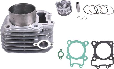 Cylinder Jug Piston Top End Kit Compatible with Kawasaki Bayou KLF 250 2003-2011 Engine Repair 69mm 11005-1965 ATV in Saudi Arabia