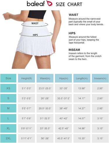 BALEAF Women's Sleeveess Golf Shirts with Tennis Skirts Athletic Outfits (Black and White, Size M) in Saudi Arabia