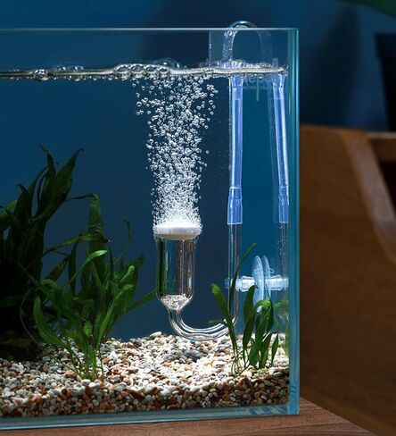 مجموعات ناشر ثاني أكسيد الكربون لأحواض السمك، ناشر ثاني أكسيد الكربون لخزان الأسماك مع أنبوب على شكل حرف U وصمام فحص، مناسب لأحواض السمك 20-50 جالون. in Kuwait