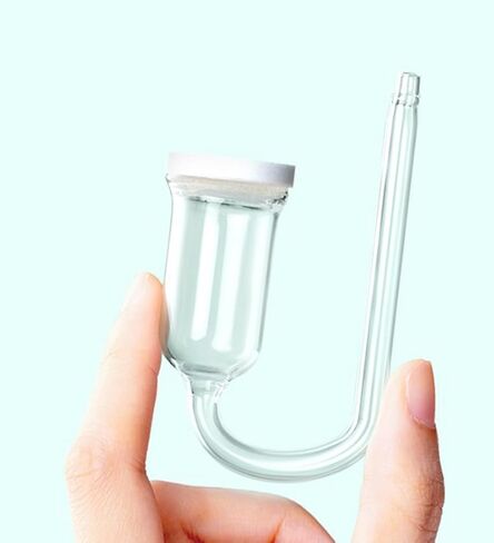 مجموعات ناشر ثاني أكسيد الكربون لأحواض السمك، ناشر ثاني أكسيد الكربون لخزان الأسماك مع أنبوب على شكل حرف U وصمام فحص، مناسب لأحواض السمك 20-50 جالون. in Kuwait