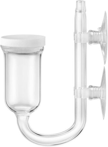 مجموعات ناشر ثاني أكسيد الكربون لأحواض السمك، ناشر ثاني أكسيد الكربون لخزان الأسماك مع أنبوب على شكل حرف U وصمام فحص، مناسب لأحواض السمك 20-50 جالون. in Kuwait