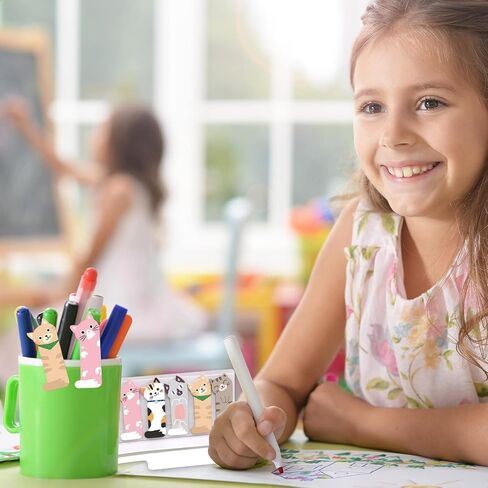 360 صفحة ملاحظات لاصقة لطيفة على شكل قطة، علامات تبويب مؤشر لمحبي القطط، 8 تصميمات للقطط، فكرة هدية للمكتب والمدرسة للأطفال in Saudi Arabia