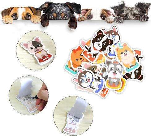 16 Pads Dog Sticky Notes Cute Puppy Party Favors Note Pads Self-Stick Cartoon Sticky Note Pad Dog Theme Post It Notes for Dog Theme Party School Office Home Notebook Supplies (Dog) in Saudi Arabia