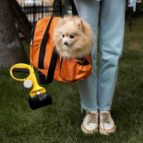Wiggling Tail Pet Pooper Scooper for Dogs and Cats, Dog Pooper Scooper, Kid-Friendly Pooper Scooper, Portable Poop Scooper, Dog Pooper Scooper with Bag Attachment (5 Rolls Trash Bags) in Saudi Arabia