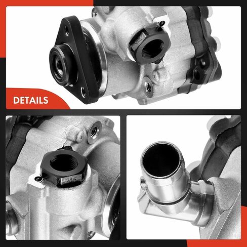 مضخة توجيه كهربائية ممتازة متوافقة مع Ram ProMaster 1500/2500/3500 2014-2021، V6 3.6L، استبدال # 7693955294 53187704 in Saudi Arabia