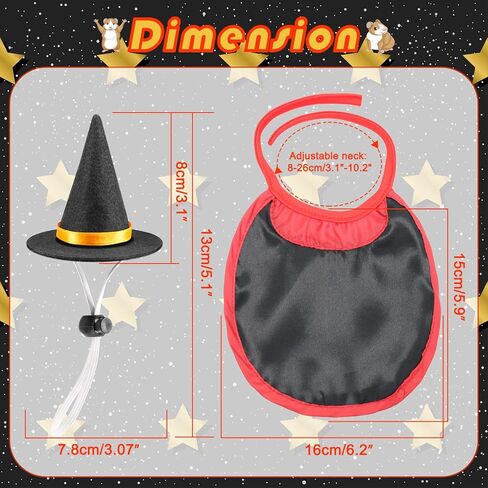 أزياء عطلات خنزير غينيا من RYPET - قبعة خنزير غينيا ورأس لتنين النمس شينشيلا الملتحي والحيوانات الأخرى ذات الحجم المماثل in Kuwait