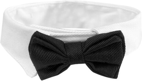 Adjustable Formal Pet Bowtie Collar Neck Tie for Dogs and Cats Wedding Grooming Costumes (L, Black) in Saudi Arabia
