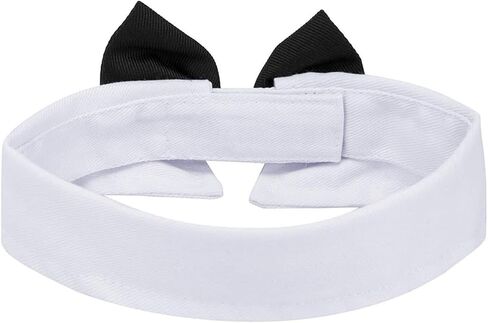 Adjustable Formal Pet Bowtie Collar Neck Tie for Dogs and Cats Wedding Grooming Costumes (L, Black) in Saudi Arabia