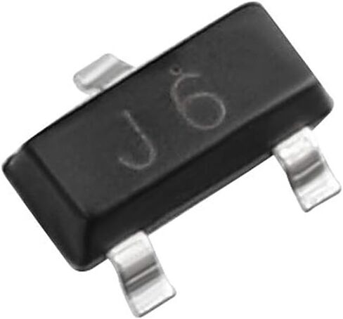 uxcell 100pcs S9014 Transistor J6 NPN 45V 100mA 200mW Surface Mount SOT-23 in Saudi Arabia