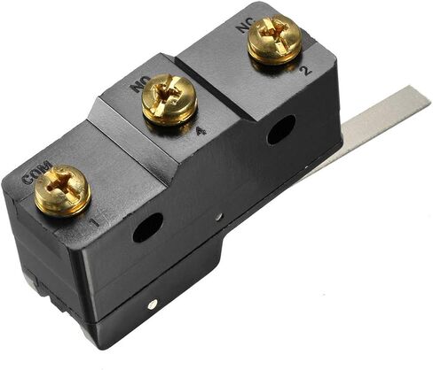Uxcell 2PCS Z-15GW-B 1NO + 1NC نوع رافعة مفصلية طويلة مفاتيح صغيرة مصغرة in Saudi Arabia