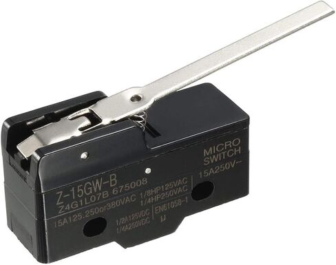 Uxcell 2PCS Z-15GW-B 1NO + 1NC نوع رافعة مفصلية طويلة مفاتيح صغيرة مصغرة in Saudi Arabia