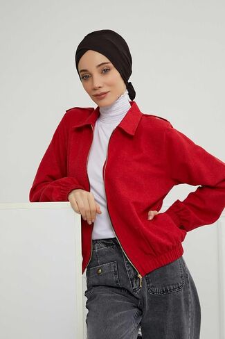عمامة فورية مربوطة مسبقًا للنساء من تصميم عائشة، أوشحة حجاب قطنية بنسبة 95%، غطاء رأس أنيق للعلاج الكيميائي in Saudi Arabia