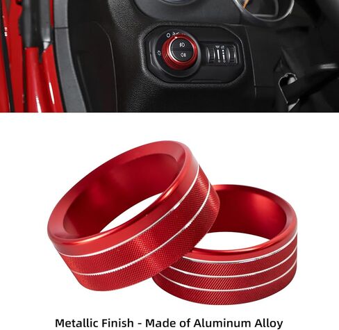 مكيف الهواء مقبض مفتاح التشغيل غطاء المصباح غطاء مقبض التيار المتناوب زر الزخارف ل جيب رانجلر 2018-2023 JL JLU & 2020-2023 المصارع in Kuwait