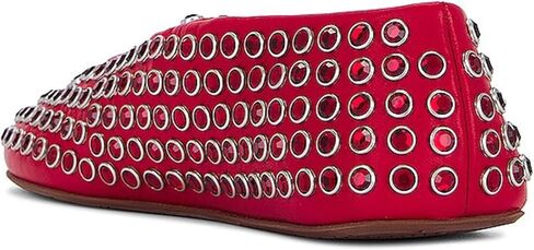 Women's Rhinestone Ballet Flats Crystal Mary Jane Flats Buckle Strap Studded Shoes in Saudi Arabia