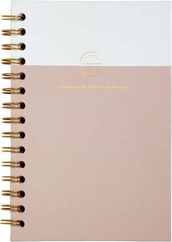 Promptly Journals, A Postpartum Journal (Powdered Lilac, Leatherette) - Post Partum Recovery Journal For Women, Gift for New Mom, Guided Journal for Her in Saudi Arabia