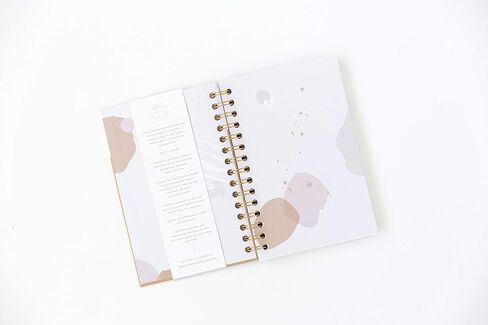 Promptly Journals, A Postpartum Journal (Powdered Lilac, Leatherette) - Post Partum Recovery Journal For Women, Gift for New Mom, Guided Journal for Her in Saudi Arabia