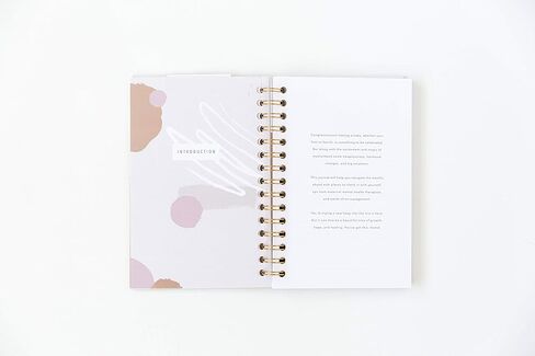 Promptly Journals, A Postpartum Journal (Powdered Lilac, Leatherette) - Post Partum Recovery Journal For Women, Gift for New Mom, Guided Journal for Her in Saudi Arabia