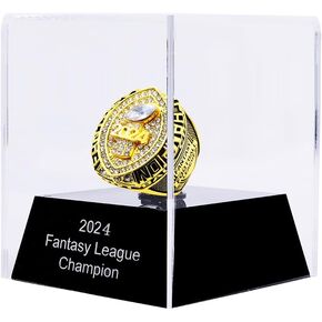 2024 Fantasy Football Championship Ring Award Prize Sports Winner FFL Champion Ring