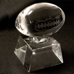 Luxurious Crystal Sports Award - Perfect for MVPs, Coaches, and Team Achievements in Saudi Arabia