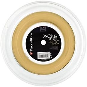 Tecnifibre X-one Biphase 16g Tennis String Natural - Reel [Misc.]