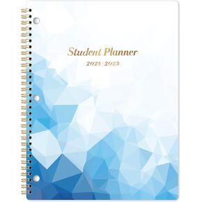 Student Planner 2024-2025 - Monthly and Weekly School Planner 2024-2025 with Stickers, July 2024 - June 2025, 9" x 11", Academic Planner - Blue in Saudi Arabia