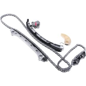 A-Premium 7Pcs Engine Timing Chain Kit W/Tensioner & Oil Chain Guide & More [DOHC, L4 2.3L] Compatible with Mazda 3 2007-2013, 6 2006-2007, CX-7 2007-2012