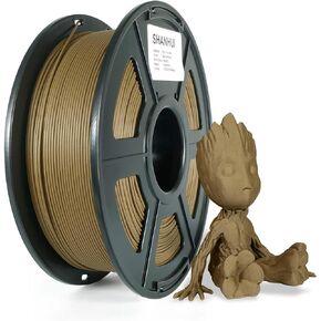 3D Printer PETG Filament, Glow in The Dark Green, Tri Color Changing with Temperature, Pine Green to Light Orange to Yellow, 1.75mm,2.2LBS(1KG)