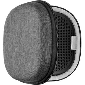 Geekria Shield Case Compatible with Bose SoundLink Micro Small Portable Bluetooth Speaker, Replacement Protective Hard Shell Travel Carrying Bag with Cable Storage (Grey)