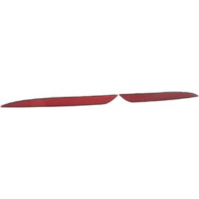 1pair Rear Bumper Reflector for Tesla Model Y 2020 to 2023 Red, lens car tail reflector left, 1495817 00 C Left Right Bumper Reflector Strip Replacement