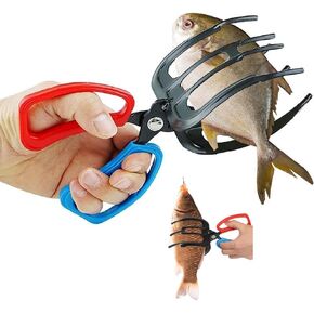 Upgrade 3 Claw Fish Gripper Pliers, 2024 New Metal Fishing Pliers Gripper, Fishing Accessories Multifunctional Three Teeth Fishing Pliers for Most Freshwater Fish Grip Tackle Holder in Saudi Arabia