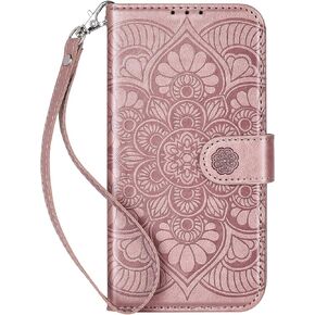 Galaxy S22 Wallet Case,[RFID Blocking] 3 Card Holder Stand with Credit Card Slot PU Leather Magnetic Protective Flip Cover for Galaxy S22 (Dark Gray)