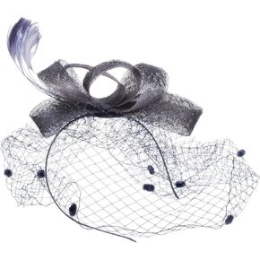 Women's Fascinator Tea Party Hat Mesh Kentucky Derby Hat Party Fashion Fancy Wedding Elegant Hat
