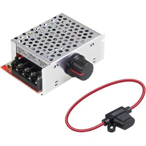 7-70V PWM DC Motor Speed Regulator 30A 12V 24V 48V 60V 70V Speed Control Regulator Electronic Controller Knob Adjusts DC Motor Speed Switch 30A Potentiometer Can Be Separated with 30A Fuse