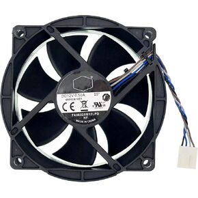 مروحة تبريد جديدة للمبرد FA08025M12LPD DC12V 0.50A 4-Wire 4-Pin 804057-001 60912B-001 8025 حجم مروحة تبريد وحدة المعالجة المركزية: 80x80x25mm. in Kuwait