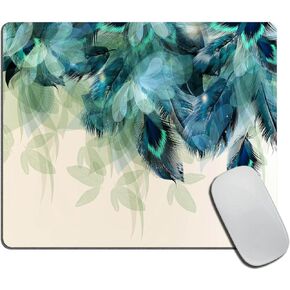 TSSOHU Watercolor Cow Customized Rectangle Non-Slip Rubber MousePads for Office Home Laptop, 9.5"x7.9"x0.12" Inch(240mm x 200mm x 3mm)