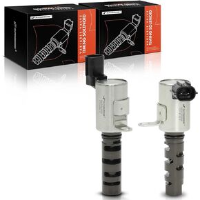 A-Premium 2-PC Intake & Exhaust Engine Variable Valve Timing (VVT) Solenoid Compatible with Mitsubishi Outlander 2008-2010 2.4L, Lancer 2008-2010, Replace# 1028A022, 1028A021