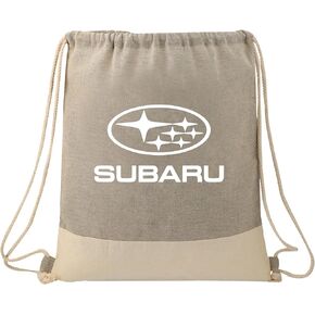 Subaru Genuine LOGO Recycled Cotton Draw Bag Wrx Sti Forester Ascent Outback Crosstrek Legacy impreza Brz New