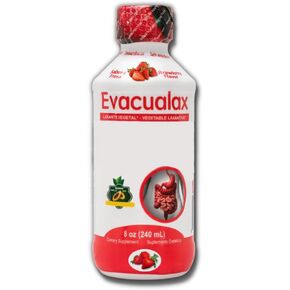 Liquid -Laxative Vegetal 100% Natural 8oz | Natural Laxative | Constipation | Stool Softener | Intestinal Regularity | Senna Leaves (Strawberry)