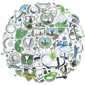 100 Pack Golf Stickers, Golf Party Favors, Birthday Decorations