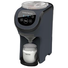 Baby Brezza Formula Pro Mini Baby Formula Mixer Machine Fits Small Spaces and is Portable for Travel– Bottle Makers Makes The Perfect Bottle for Your Infant On The Go, Charcoal